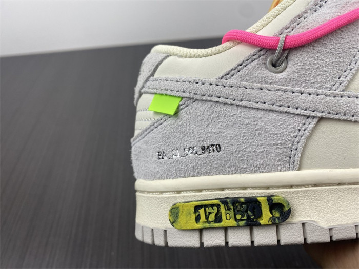 Nike Dunk Low OFW Lot 17 DJ0950-117