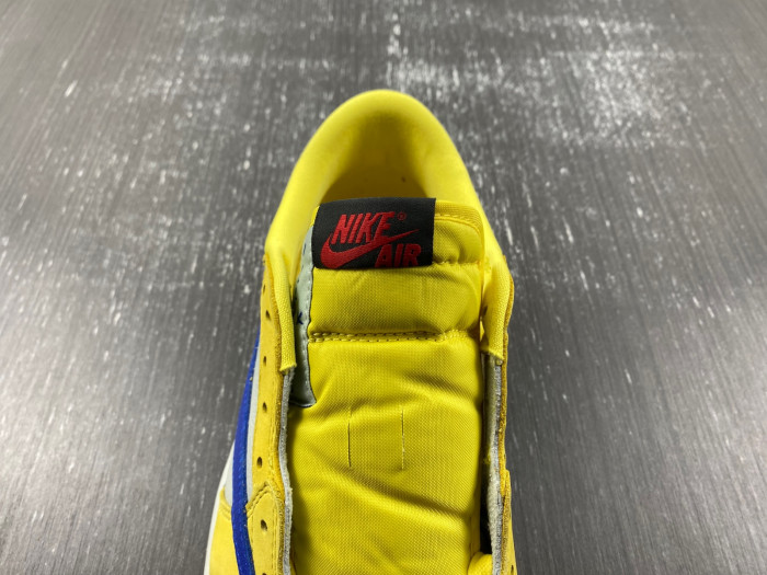 Travis Scott x Air Jordan 1 Low OG Canary DZ4137-700