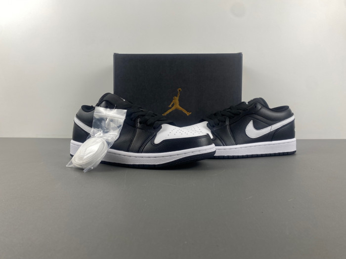 Air Jordan 1 Low Black White Grey 553558-043