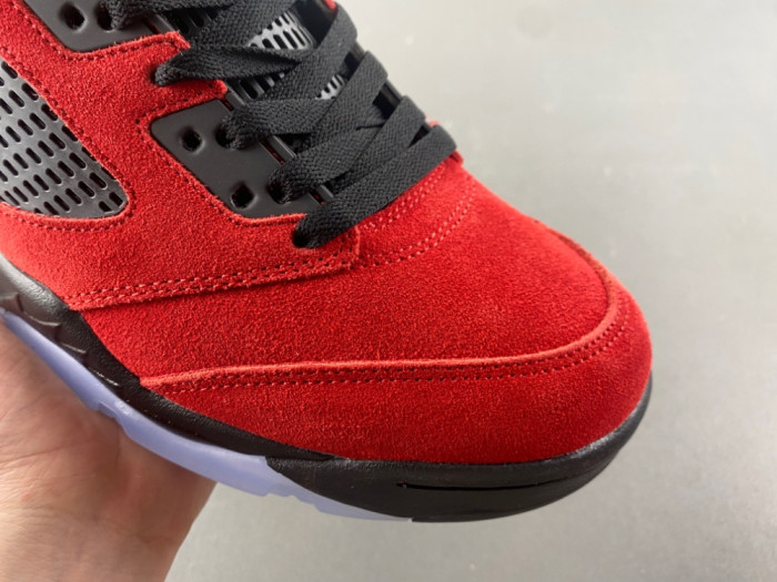 Air Jordan 5 Retro Raging Bull Red (2021) DD0587 - 600