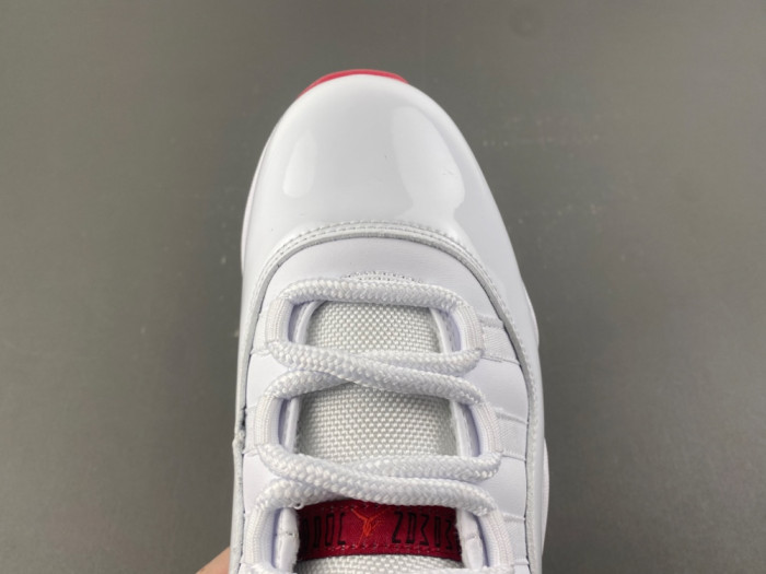 Air Jordan 11 white and red CT8012-160