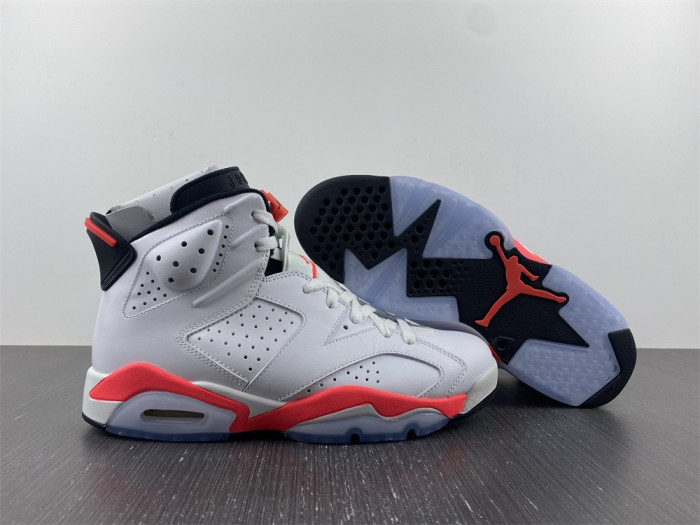Air Jordan 6 Retro Infrared White (2014) 384664-123
