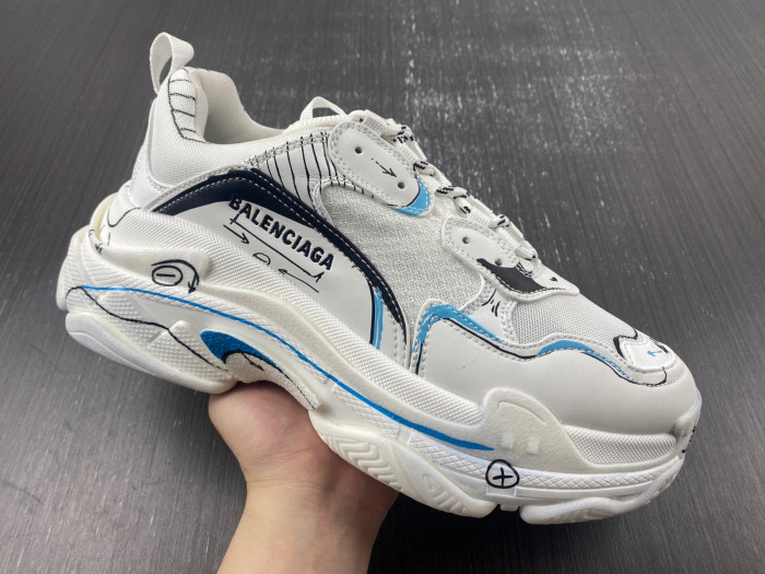 BLCG Sneaker Triple.s.Gomma 536737 W3SRB 9014