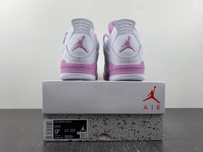 Air Jordan 4 White and Pink CT8527-107