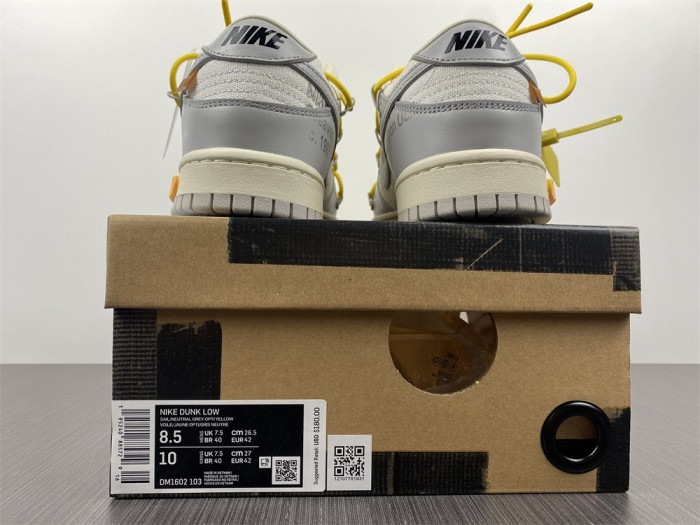 Nike Dunk Low OFW Lot 29 DM1602-103