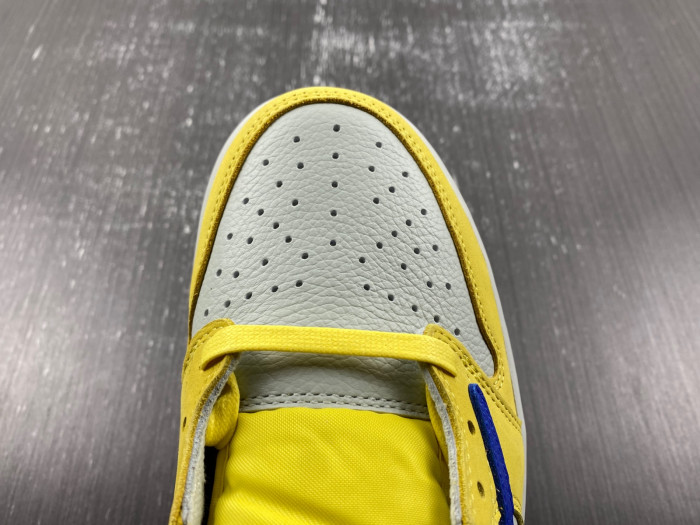 Travis Scott x Air Jordan 1 Low OG Canary DZ4137-700