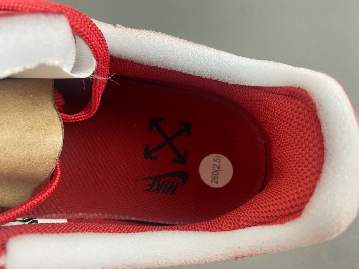 Nike Air Force 1 Low OFW Red AO4297-600