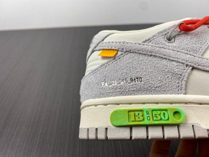 Nike Dunk Low OFW Lot 13 DJ0950-110