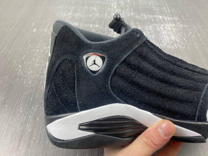 Air Jordan 14 Retro Black White 487471-016