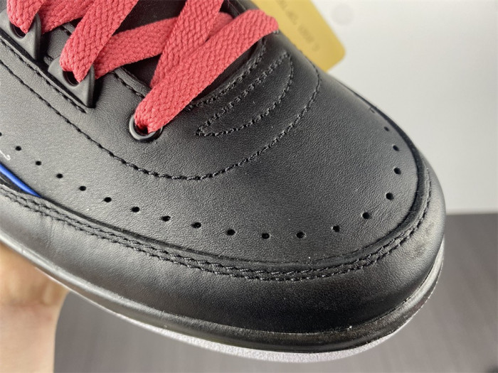 Air Jordan 2 Retro Low SP OFW Black Blue DJ4375-004