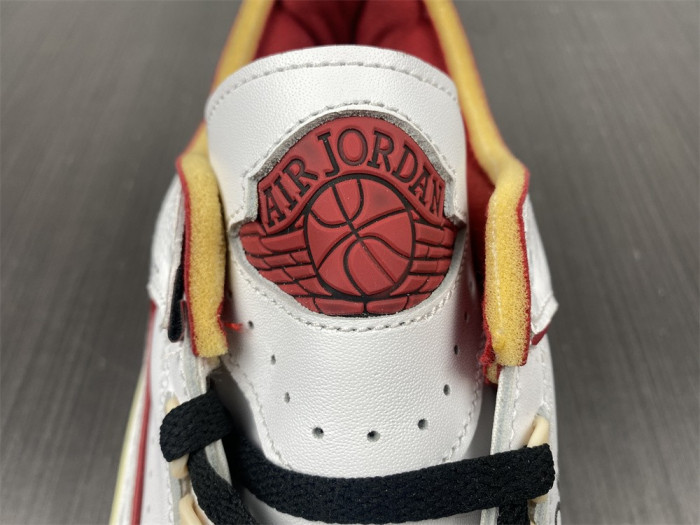Air Jordan 2 Retro Low SP OFW White Red DJ4375-106