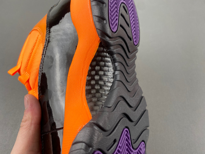 Air Jordan 11 Retro "Black Orange" CT8012-800