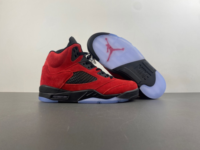 Air Jordan 5 Retro Raging Bull Red (2021) DD0587 - 600