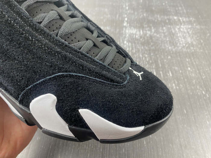 Air Jordan 14 Retro Black White 487471-016