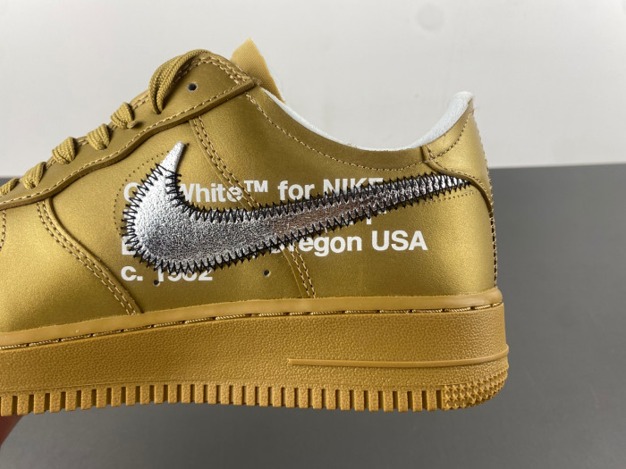 Nike Air Force 1 Low OFW Gold AO4297-800