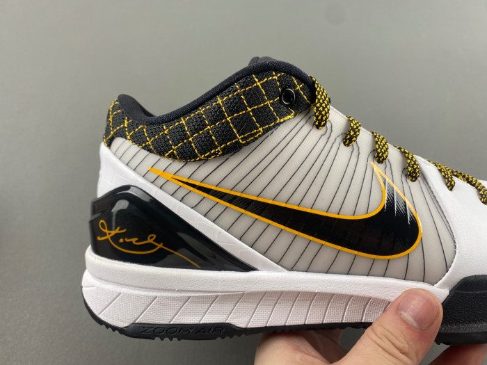 Nike Kobe 4 Protro White Black Del Sol AV6339-101
