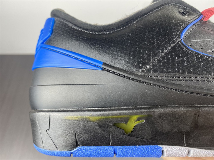 Air Jordan 2 Retro Low SP OFW Black Blue DJ4375-004