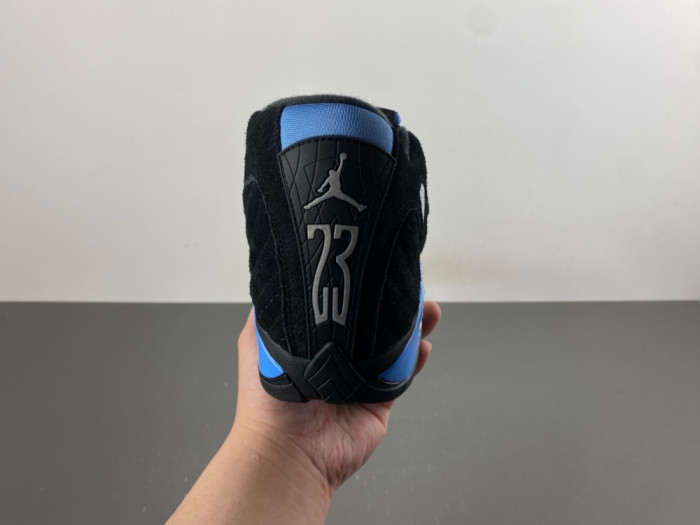 Air Jordan 14 "Black/University Blue" 487471-002