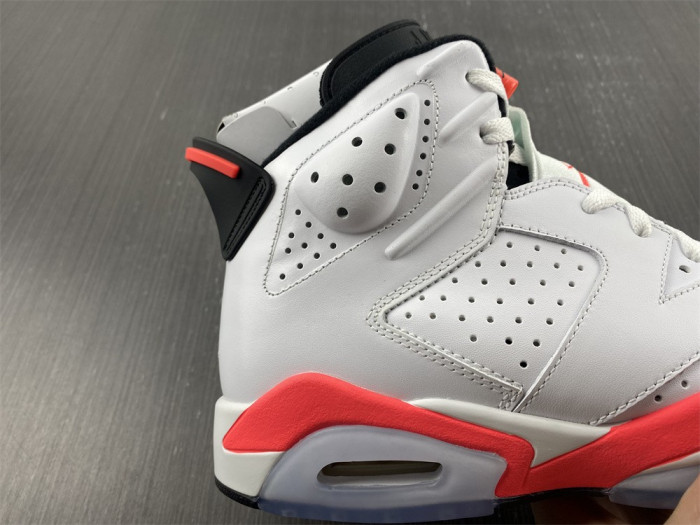 Air Jordan 6 Retro Infrared White (2014) 384664-123