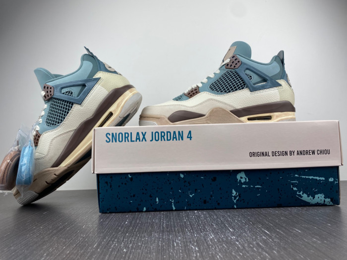 ANDREW CHIOU AIR JORDAN 4 SNORLAX AJ4-KNCW