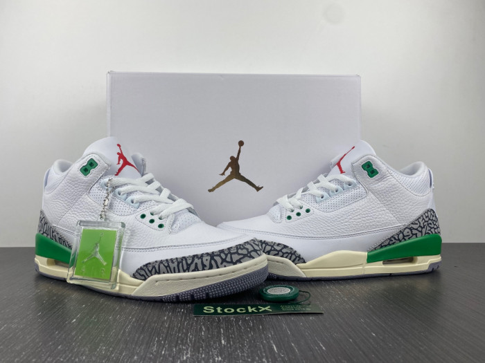 Air Jordan 3 Retro Lucky Green (W) CK9646-136