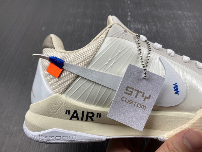 Nike Kobe 5 Protro Undefeated What If White DB4796 100