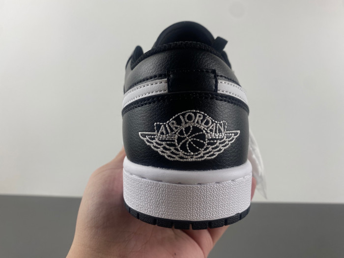 Air Jordan 1 Low Black White Grey 553558-043