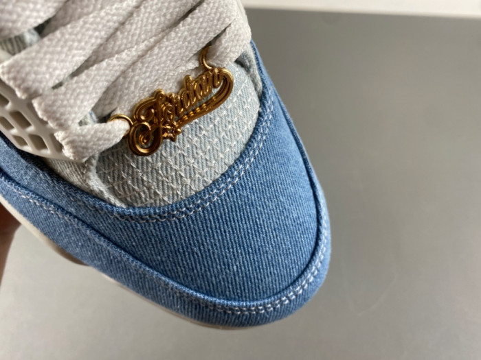 Air Jordan 4 Retro TEX Denim Worn Blue (Women