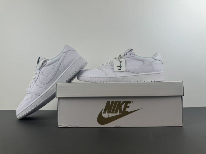 Air Jordan 1 Retro Low OG SP Travis Scott Michael Rubin White Party (Friends and Family) TD1228-111