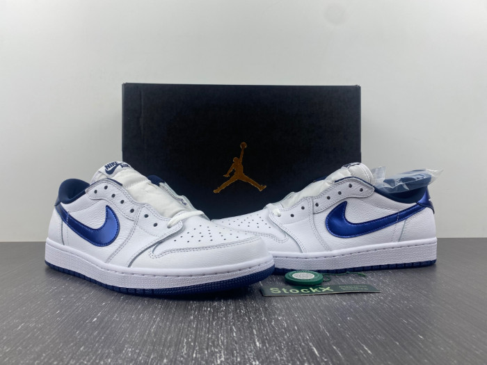Air Jordan 1 Retro Low Metallic Blue 705329-106