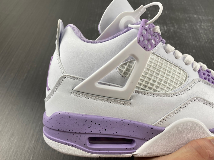 Air Jordan 4 White and Purple CT8527-105