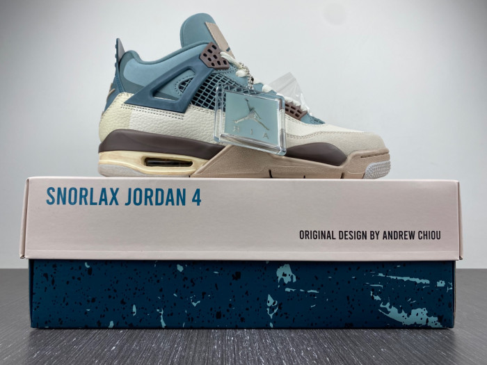 ANDREW CHIOU AIR JORDAN 4 SNORLAX AJ4-KNCW