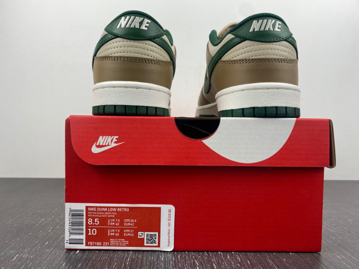 Nike Dunk Low Retro Rattan Gorge Green FB7160-231