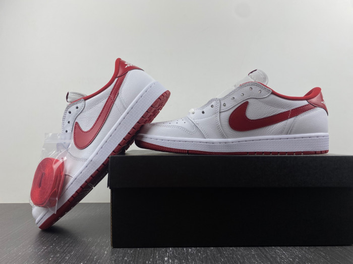 Air Jordan 1 Retro Low White Varsity Red 705329-101