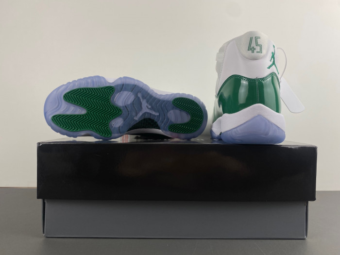 Air Jordan 11 Retro White And Green CT8012-113