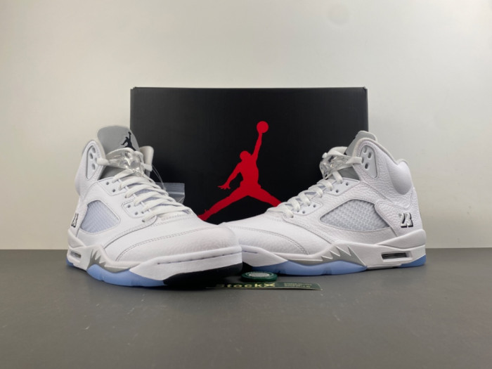 Air Jordan 5 Retro White Metallic (2026) HQ7978-103