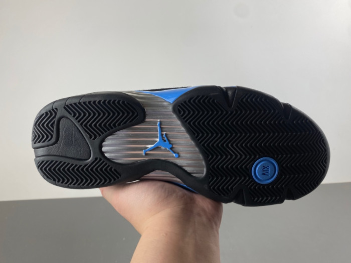 Air Jordan 14 "Black/University Blue" 487471-002
