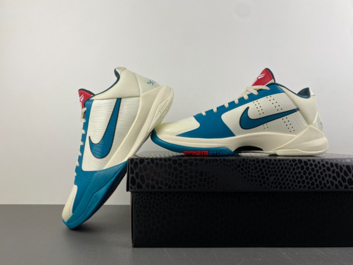 Nike Kobe 5 Protro Caitlin Clark Coconut Milk Spruce IZ1852-100