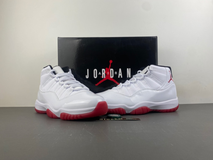 Air Jordan 11 white and red CT8012-160