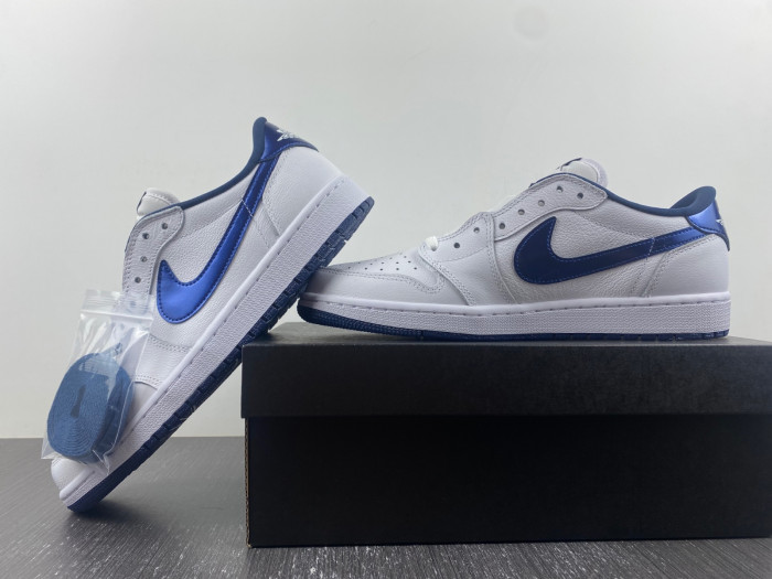 Air Jordan 1 Retro Low Metallic Blue 705329-106
