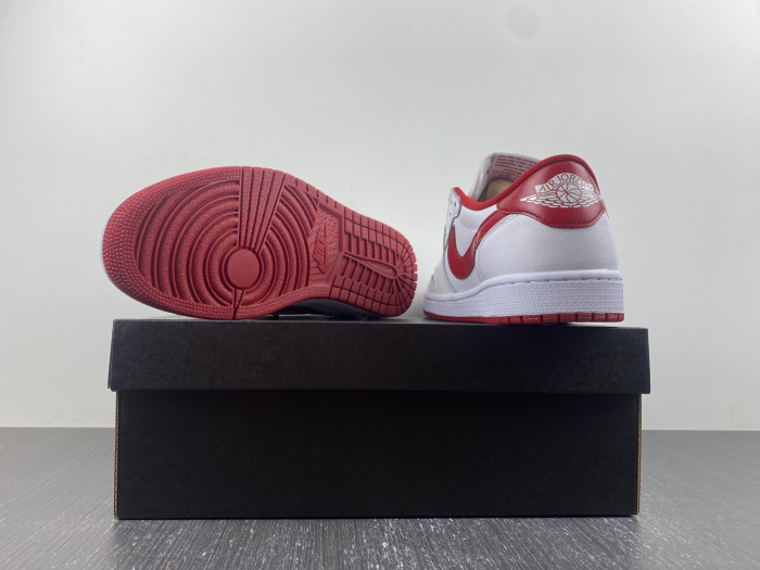 Air Jordan 1 Retro Low White Varsity Red 705329-101
