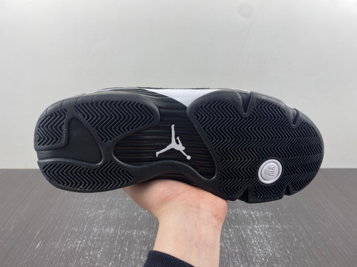 Air Jordan 14 Retro Black White 487471-016