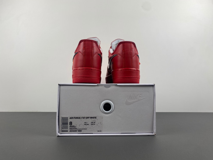 Nike Air Force 1 Low OFW Red AO4297-600