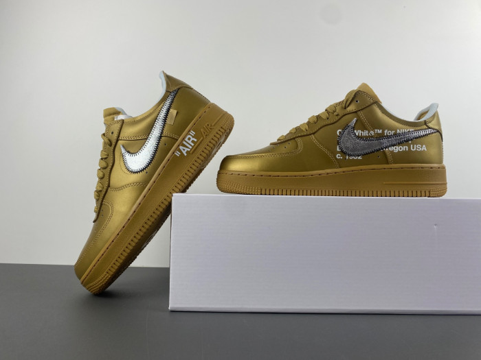 Nike Air Force 1 Low OFW Gold AO4297-800