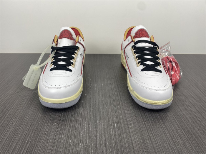 Air Jordan 2 Retro Low SP OFW White Red DJ4375-106