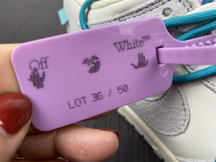 Nike Dunk Low OFW Lot 36 DJ0950-107