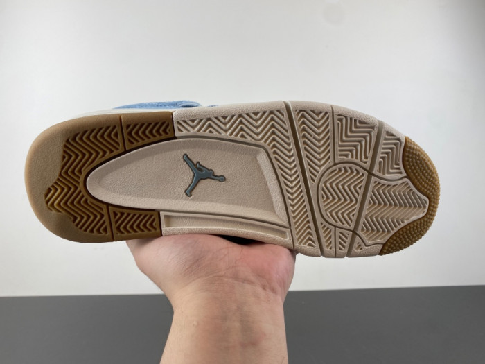 Air Jordan 4 Retro TEX Denim Worn Blue (Women