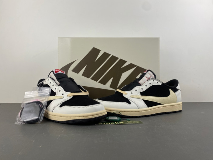 Travis Scott x Jordan Air Jordan 1 5.0 Low "Medium Olive"XZ6868 001