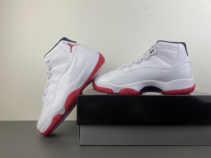 Air Jordan 11 white and red CT8012-160