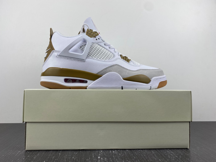 Nike SB x Air Jordan 4 Yellow and White DR5415-120